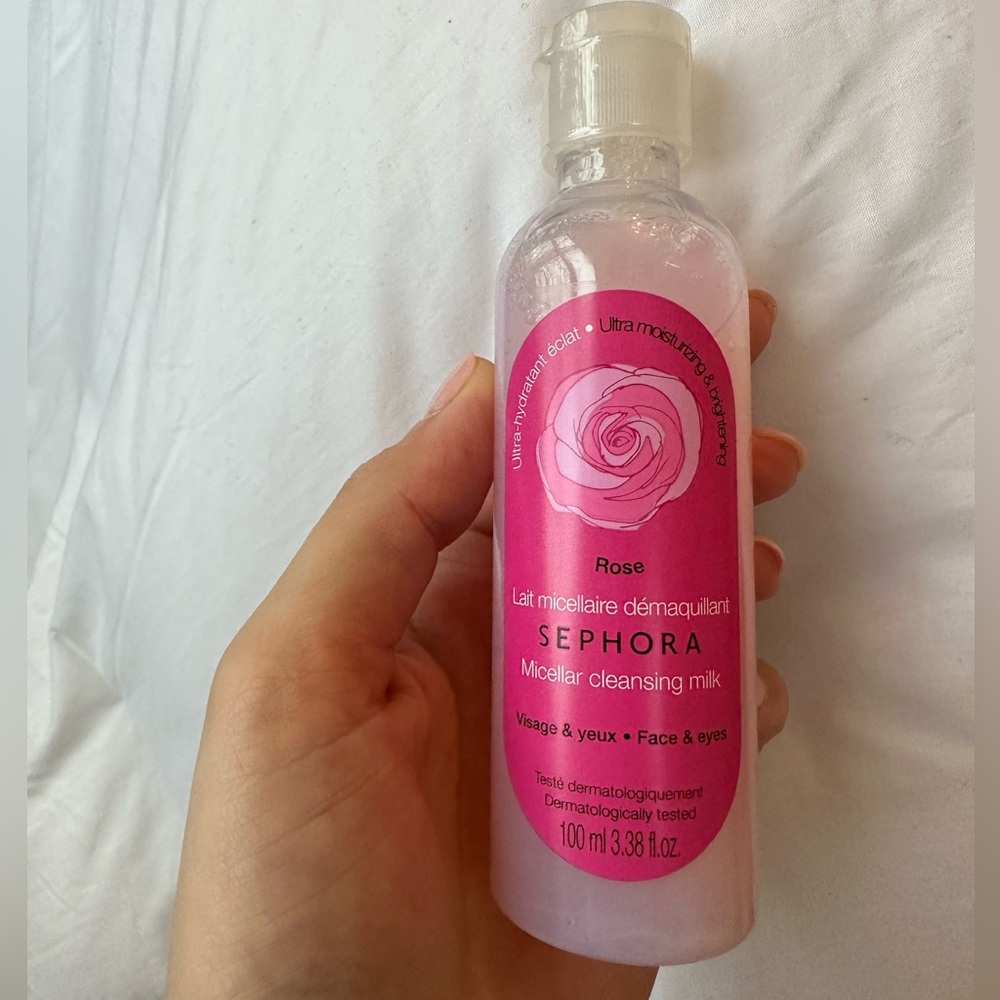 Sephora rose micellar water